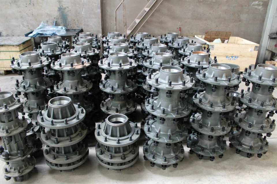 High Quality Semi Trailer Spare Parts Rear Wheel Hub Supllied by Factory